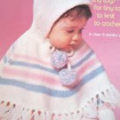 Babies Tiny Togs for TIny Tots to Crochet and Knit Columbia Minerva 2523