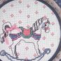 Buttons & Bows Book 1 Cross Stitch Pattern For 5" Hoops Rocking Horse, Bunny, Lamb