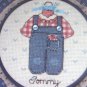 Buttons & Bows Book 1 Cross Stitch Pattern For 5" Hoops Rocking Horse, Bunny, Lamb