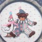 Buttons & Bows Book 2 Cross Stitch Pattern For 5" Hoops Teddy Bears, Boy, Girl