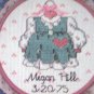 Buttons & Bows Book 2 Cross Stitch Pattern For 5" Hoops Teddy Bears, Boy, Girl