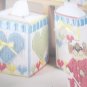 Plastic Canvas Beary Special Baby - Picture Frame Clock Tissue Cover 16 Piece Nursery Set