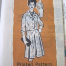 Vintage 60's Marian Martin 9238 Suit w/ Full or Stright Uncut Sewing Pattern 34