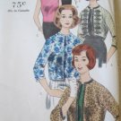 Vintage Vogue 5150 Jacket and Blouse Sewing Pattern uncut size 14