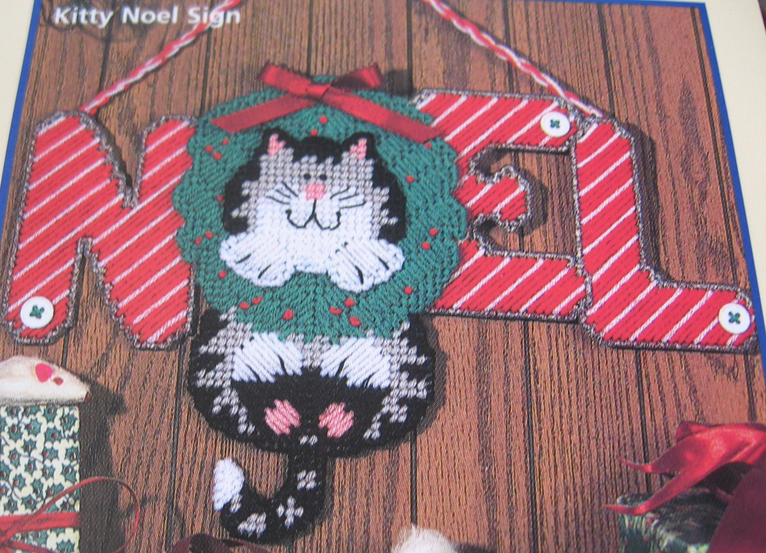 Plastic Canvas Cat's Meow 8 Designs Tissue Cover, Cat Toys, Basket