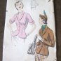 Vintage 50's Short Fitted Jacket Sewing Pattern Vogue 7417 sz 12