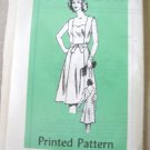 Vintage Mail Order 4801 Back Wrap Dress Sewing Pattern uncut size 14