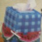 Country Tissue Box Covers in Plastic Canvas