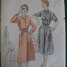 Vintage 50's Vogue Button Down Front Shrit Dress Pattern no. 8325 Size 16 unused