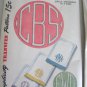 Lot of 3 1940's Simplicity Alphabet Monogram Tranfer Packets