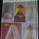 Simplicity 5126 Sewing Pattern Teen Canopies for Bed - Uncut