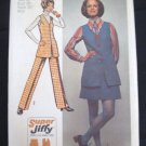 Super Jiffy Tunic Mini Skirt Pants Sewing Pattern  Sz  16 Simplicity 5075 Uncut