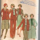 Butterick 4487  Jacket Skirt and Pants Sewing Pattern Size 16 Uncut