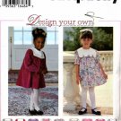 Girls Dress Sewing  Pattern  size 5 - 6x  - Uncut - Simplicity 9376