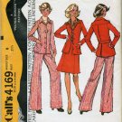 McCall's  Unlined Shirt Jacket, Skirt & Pants Sewing Pattern no.4169 Size 8, Bust 31 1/2"   Uncut
