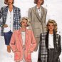 Misses 4 Hour Jacket Sewing Pattern McCalls 2948 Size 12, 14, 16 Uncut