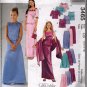 Girls Tops, Skirts, & Stole Sewing Pattern Sizes 12 14 16 McCalls 3465 Uncut