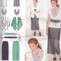 Misses Skirt, Top, Jacket, Scarf and Belt Sewing Pattern, Simplicity 1920 Size 10 12 14 16 18 Uncut