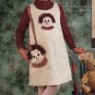 Child's Dress, Purse & Doll Dress Sewing Pattern Sizes 2 - 8 Fits Doll 17" - 19" Uncut