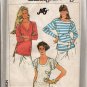 Misses Knit Loose Fitting Pullover Top Sewing Pattern  Jiffy Simplicity 7900 sizes 10 - 24 Uncut