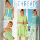 Misses Top, Jacket, Skirt, Capri & Bag  Pattern Thread Collection Simplicity 4554 Size 4 6 8 10