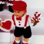 Crochet Holiday Baby Dolls Costumes For 9 1/2" Dolls 7 Designs