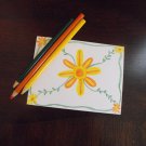 Bright Bloom Card Hand Drawn Card