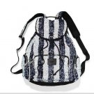 Victoria's Secret Bling Backpack Sequin white & black NEW