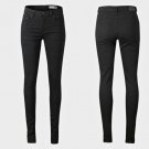 Girl's Skinny Black Jeans Age 11 - 12 Years Slim Fit