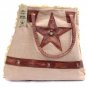 Ladies Spacious Dusty Pink  Vintage Design Sturdy Leather Handles Shoulder Bag