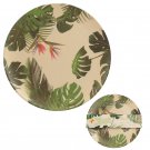 Eco Friendly Cheese Plant Plates & Cup Set Bamboo Fibre Durable Dinner   9 Piece Gift Set