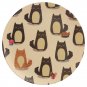 9 Piece Eco Friendly Feline Cat Plates & Cup Set Bamboo Fibre Durable Dinner Eco Friendly