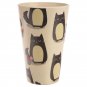 9 Piece Eco Friendly Feline Cat Plates & Cup Set Bamboo Fibre Durable Dinner Eco Friendly
