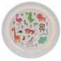 Baby feeding Set Toddler Plate Bowl 5PC Infant Matching Eco Gift Set Zoo Design