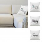 Personalised Fashionable Cushion Covers 4 Designs for His or Hers