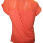 Ladies Plus Size Chiffon Yoke Top Woman's Blouse