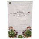 Personalised Kitchen Tea Towel Gardening Design - 2 Pack Giftware Family Friend
