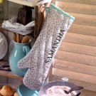 Personalised Kitchen Oven Glove Durable and Extra long Gift for a Baker Giftware Christmas
