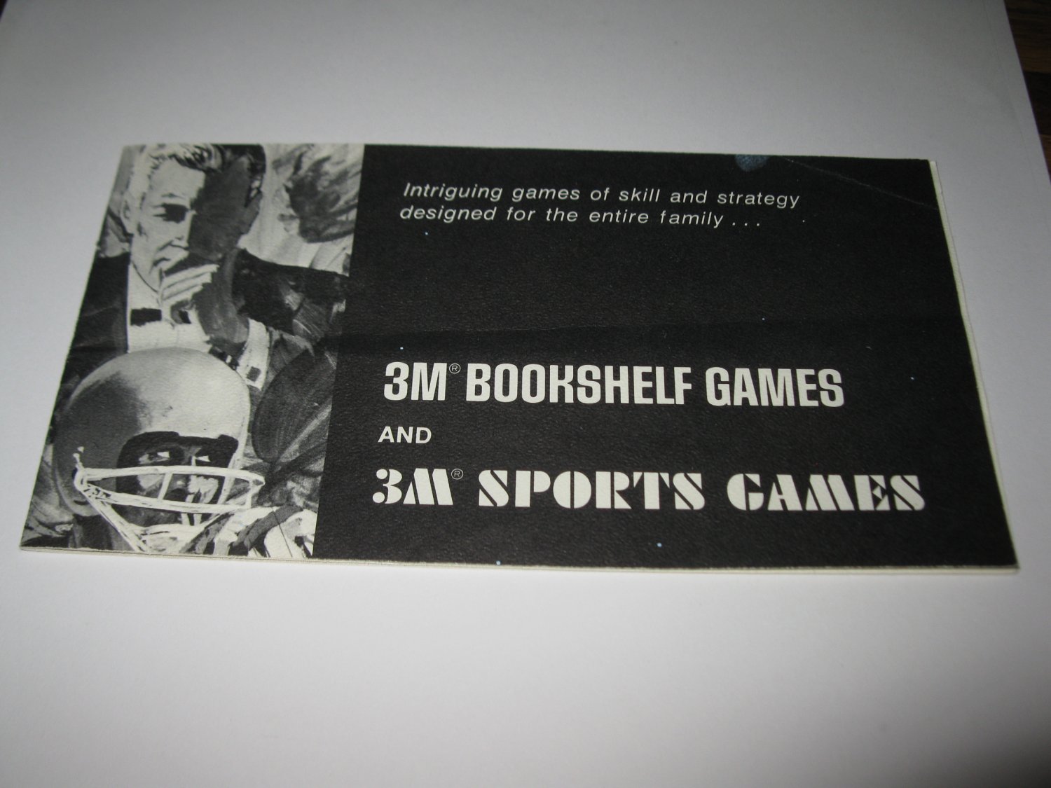 1964 Stocks & Bonds 3M Bookshelf Board Game Piece: 3M game Product Guide Book