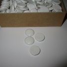 1974 Go (Reiss) Board Game Piece: lot of 4 White round Plastic Pawns