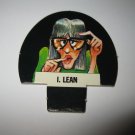 1986 Hollywood Squares Board Game Piece: I. Lean Player tab