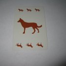 1983 Scavenger Hunt Board Game Piece: single Dog Card