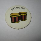 1983 Scavenger Hunt Board Game Piece: Bongos Circle Tab