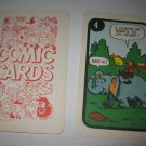 1972 Comic Card Board Game Piece: Popeye Cartoon Card #4