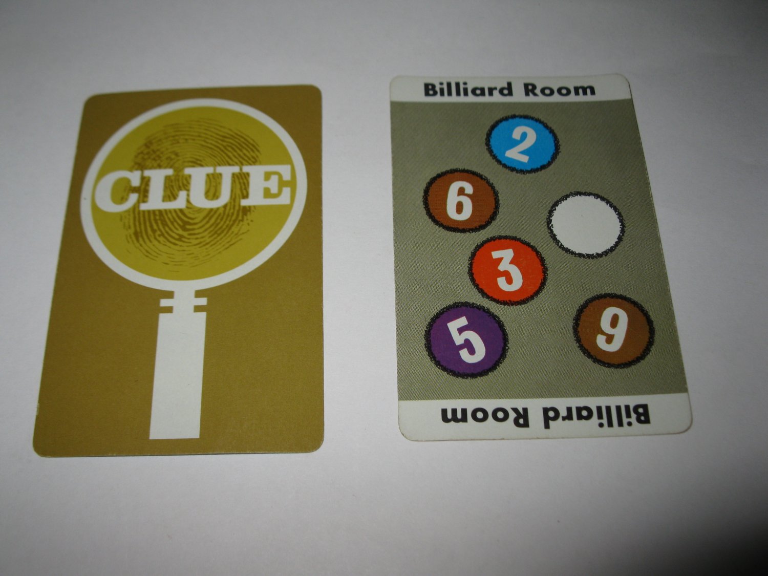 clue game card