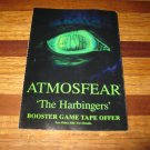 1995 Atmosfear Board Game Piece: game booklet