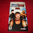 Smackdown VS Raw 2008 : Playstation Portable PSP Video Game Instruction Booklet