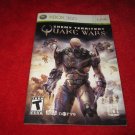Quake Wars, Enemy Territory : Xbox 360 Video Game Instruction Booklet