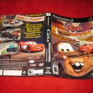 Cars Mater-National : Playstation 2 PS2 Video Game Case Cover Art insert