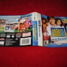 High School Musical 2 Work It Out : Nintendo DS Video Game Case Cover Art insert